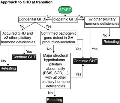 Policy for transitioning childhood-onset growth hormone deficiency from pediatric to adult endocrine care in Belgium